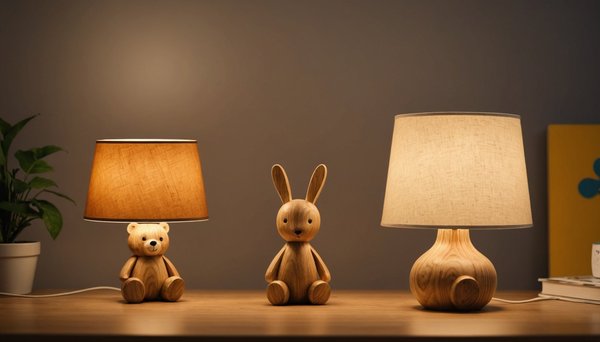 Choisir une lampe en bois pour la chambre de votre enfant