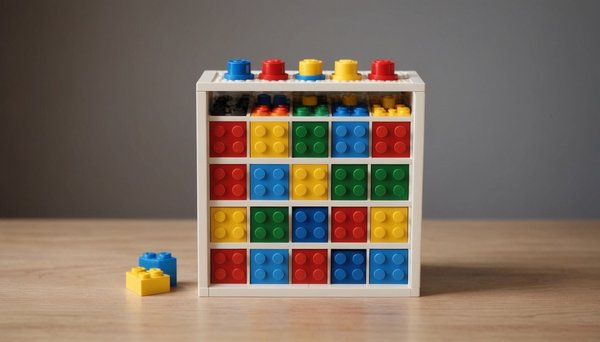Rangement ludique : la boîte lego qui facilite l'organisation !