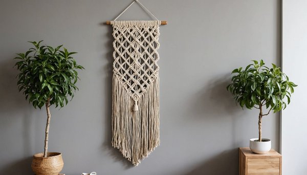 Comment suspendre un macramé au mur facilement ?