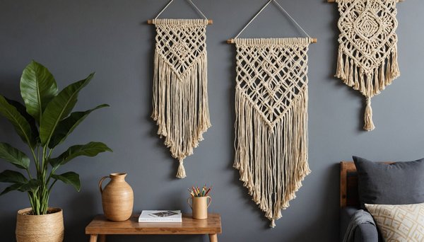 5 astuces pour accrocher un macramé au mur sans effort