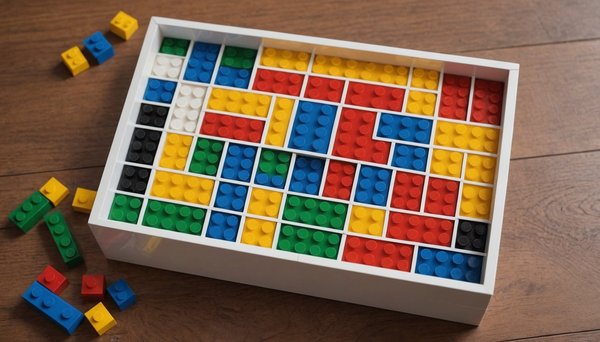Optimisez l'organisation avec cette boîte à jeux lego astucieuse !